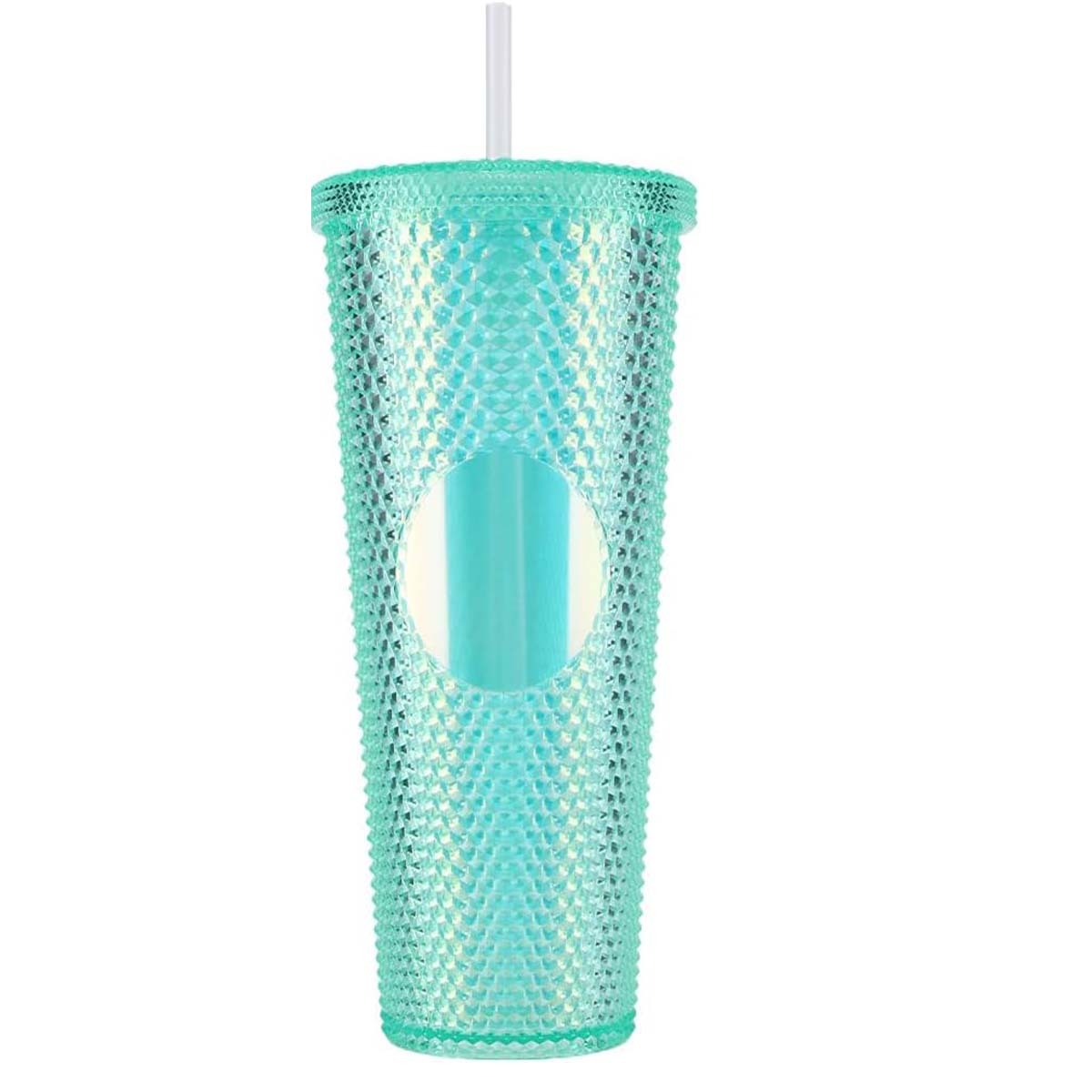 Diamond Double Walled Matte Travel Tumbler