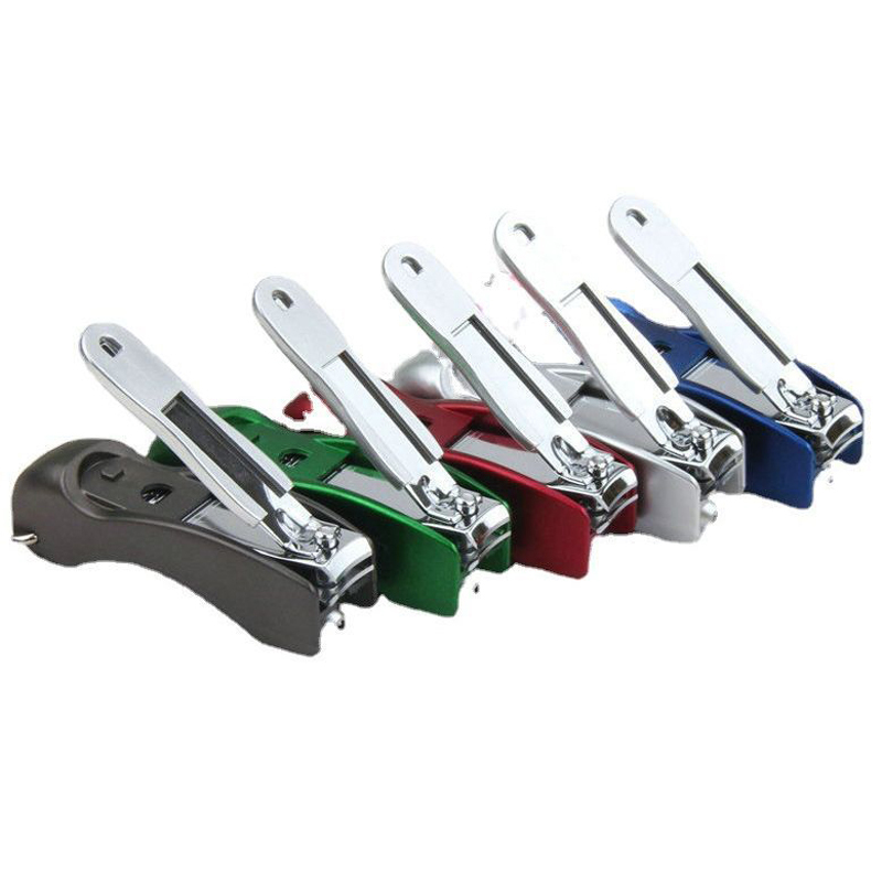 Folded Nail Clippers Ballpoint Pen