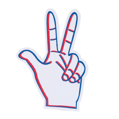 Giant Foam Finger DIY Sport Gloves