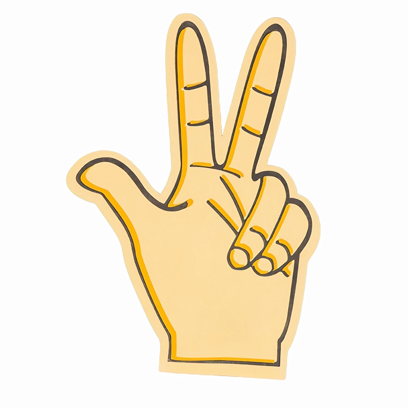 Giant Foam Finger DIY Sport Gloves
