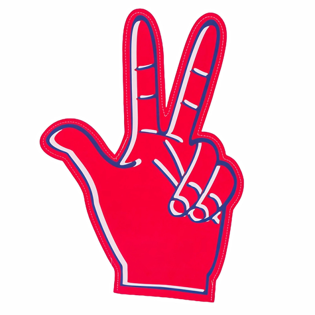 Giant Foam Finger DIY Sport Gloves