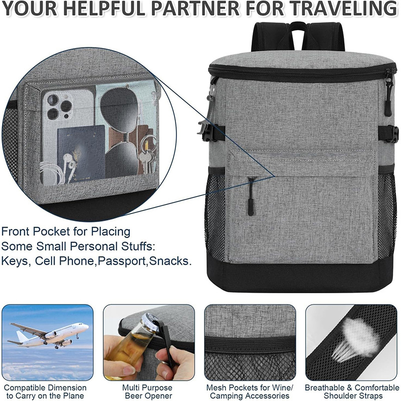 Ice Chest Backpack Cooler for Men Women