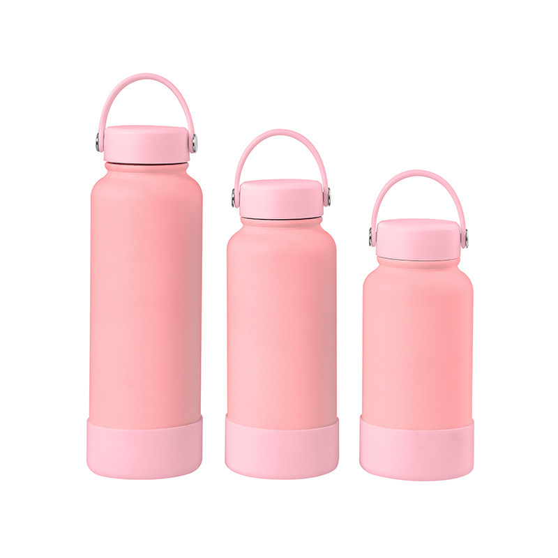 Insulated Sports Water Bottle with Portable Stainless Lid