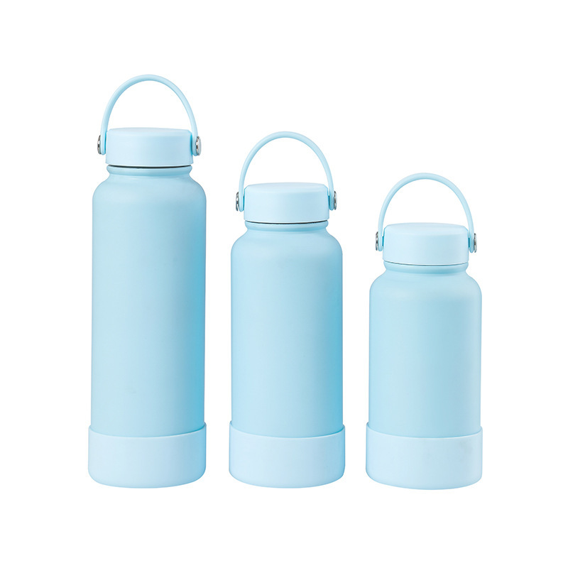 Insulated Sports Water Bottle with Portable Stainless Lid