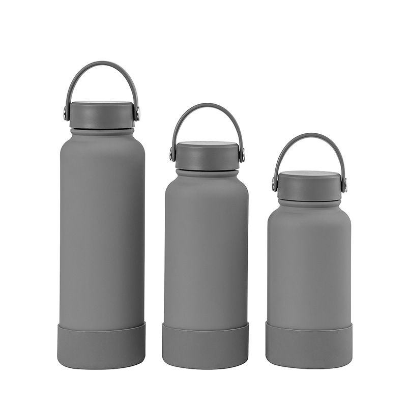 Insulated Sports Water Bottle with Portable Stainless Lid