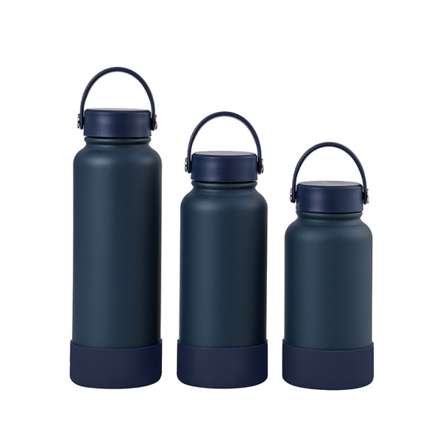 Insulated Sports Water Bottle with Portable Stainless Lid