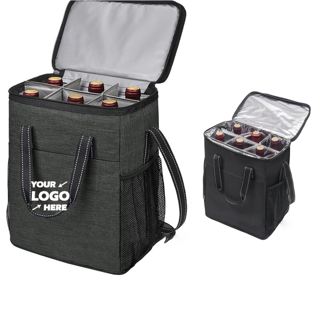 Leakproof & Insulated Padded Versatile Wine Cooler Bag