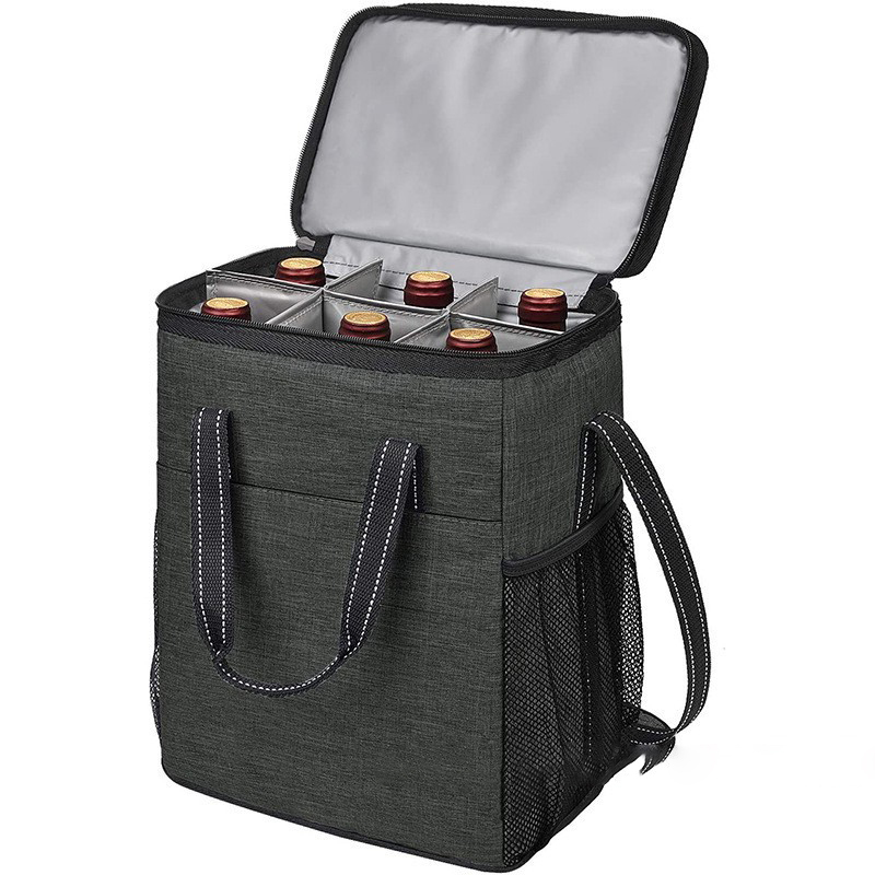 Leakproof & Insulated Padded Versatile Wine Cooler Bag