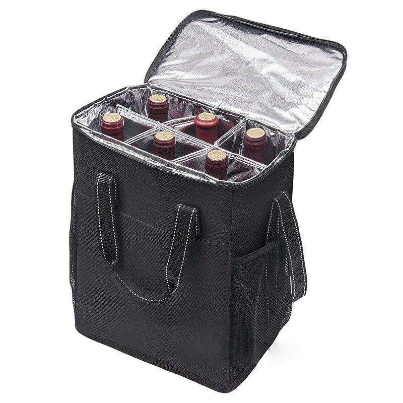 Leakproof & Insulated Padded Versatile Wine Cooler Bag
