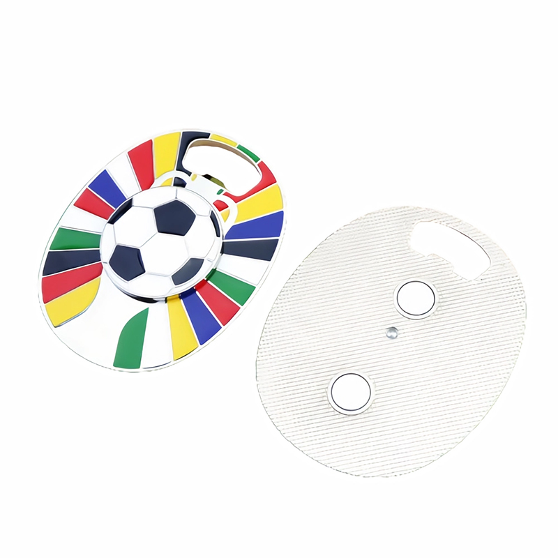 Magnetic Soccer Bottle Opener For Fridge