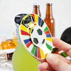 Magnetic Soccer Bottle Opener For Fridge