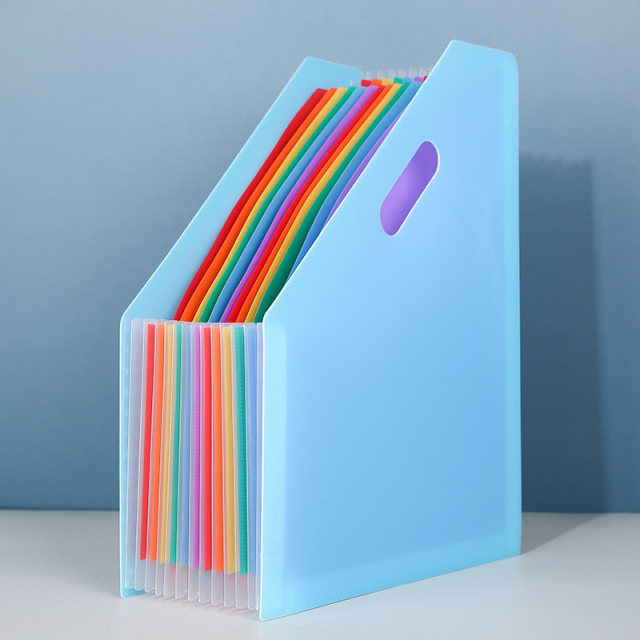 Rainbow Accordian File Organizer