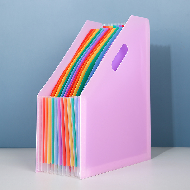 Rainbow Accordian File Organizer