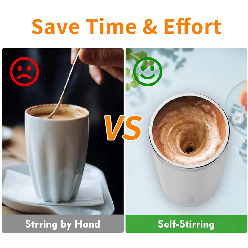 Rechargeable Magnetic Stirring Cup