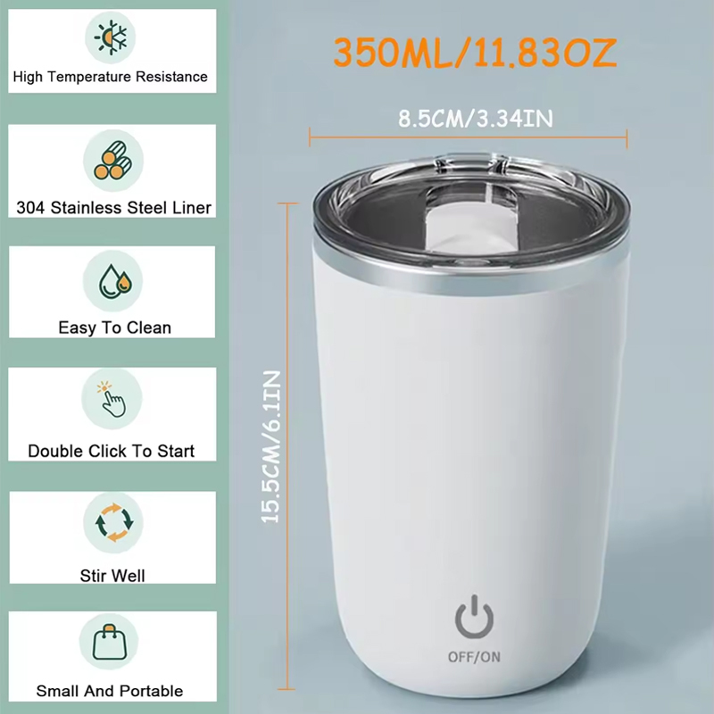 Rechargeable Magnetic Stirring Cup