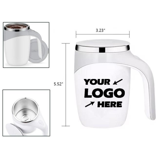 Self Stirring Stainless Steel Coffee Mug