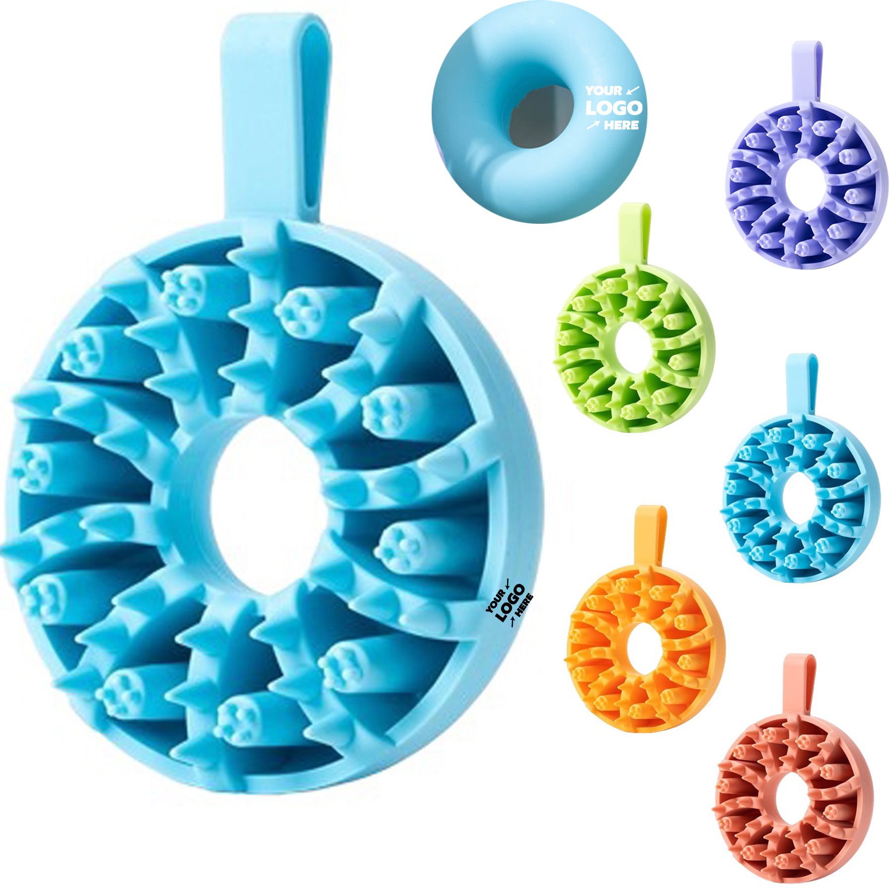 Silicone Scalp Massager Shampoo Brush