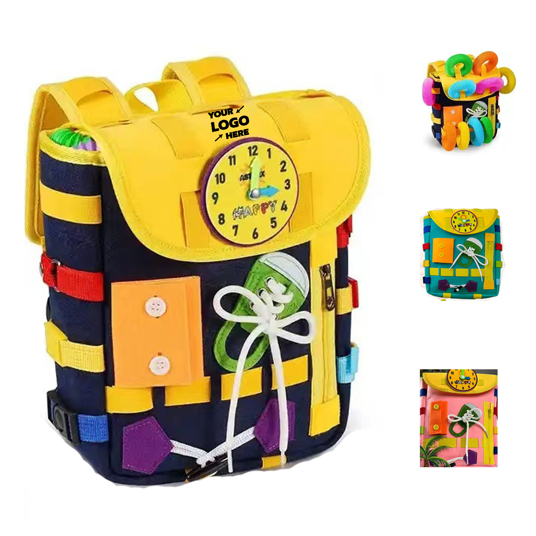 Toddler Toys colorful Backpack