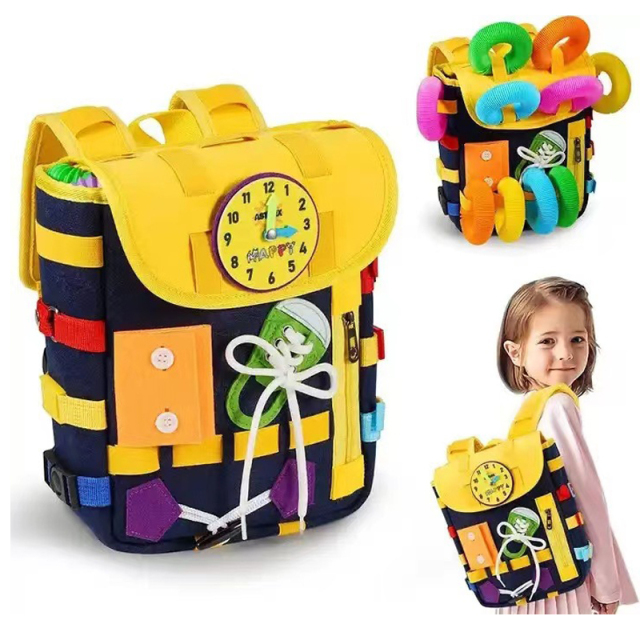 Toddler Toys colorful Backpack