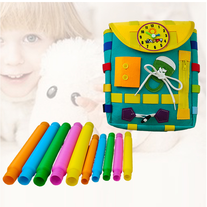 Toddler Toys colorful Backpack