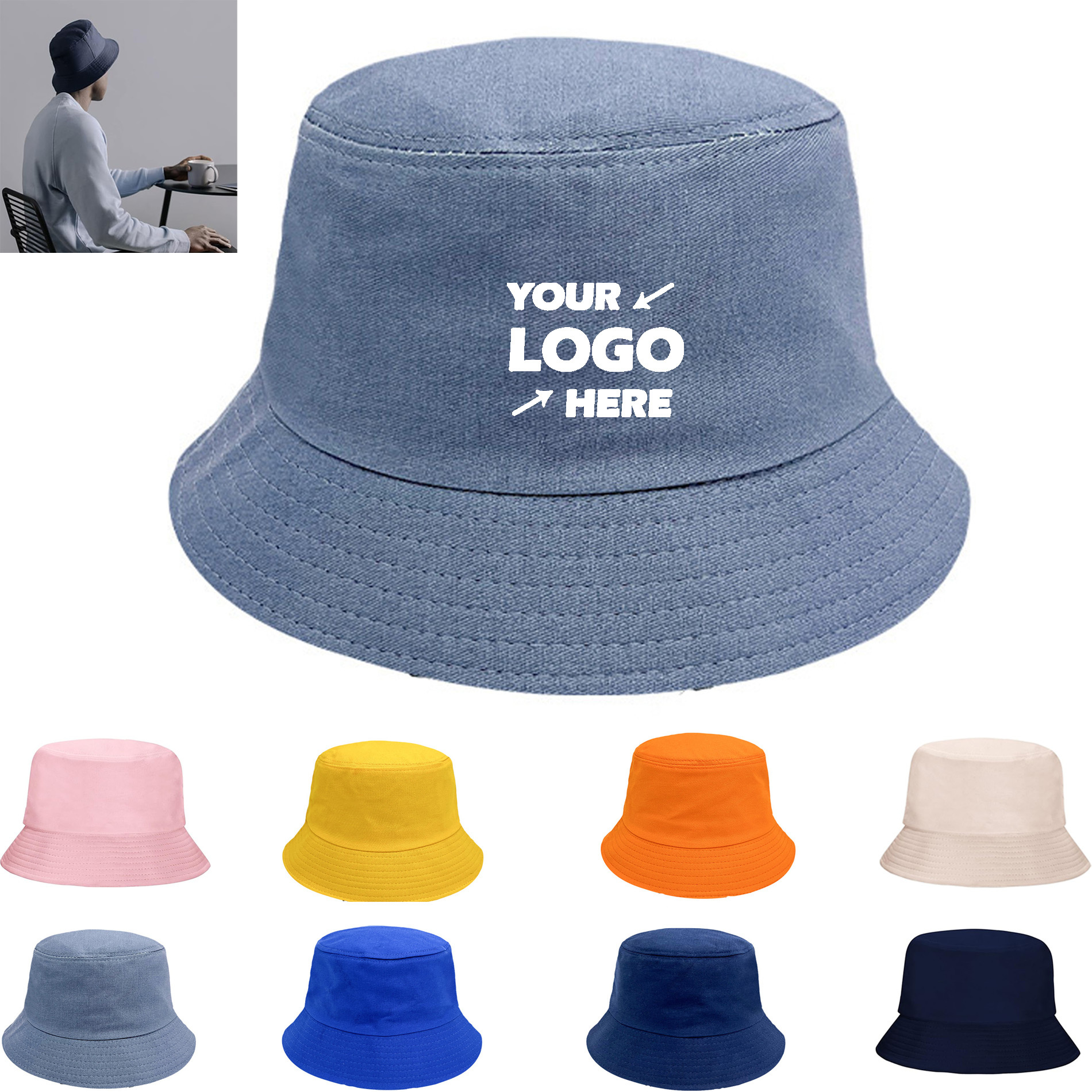 Unisex Athletic Bucket Hat  with UV Protection