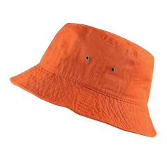 Vintage Washed Denim Bucket Fisherman Hats