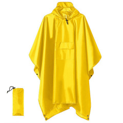 3-in-1 Outdoor Hooded Rain Poncho