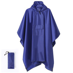 3-in-1 Outdoor Hooded Rain Poncho