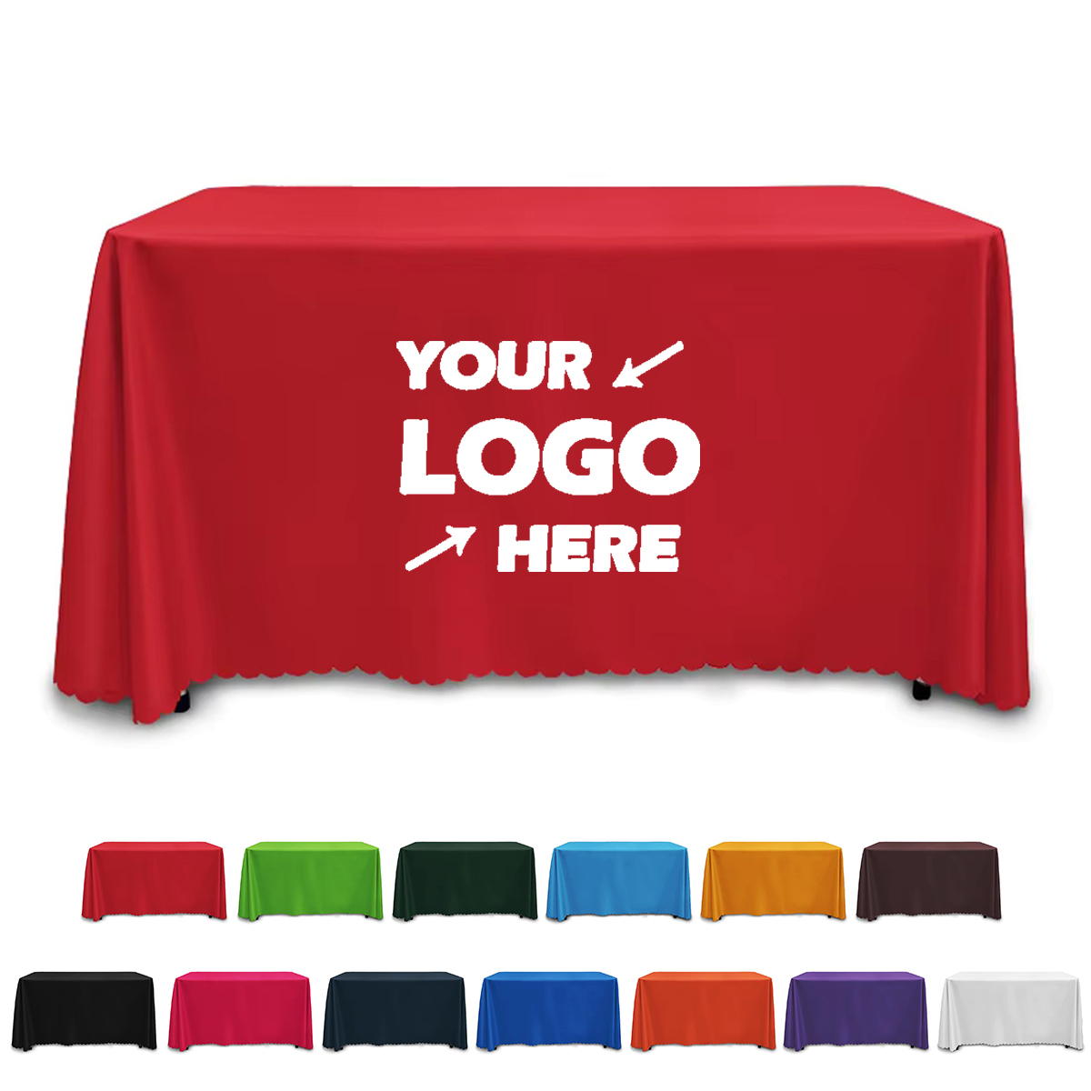 4ft Rectangular Polyester TableCloth