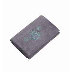 Dog Absorbent Towel With Pocket