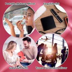 Led Folding Portable Makeup Mirror