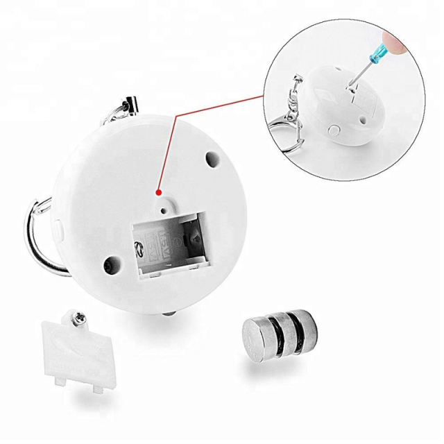 LED SOS Personal Protection Safety Keychain Alarm