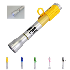 Light Up Ink Pen With Necklace