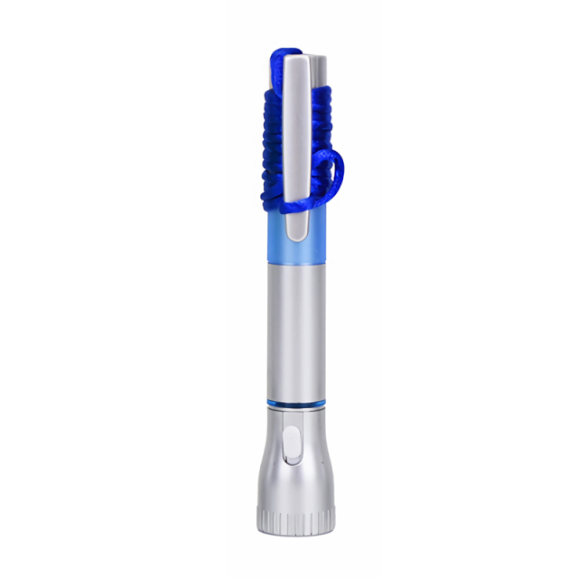 Light Up Ink Pen With Necklace