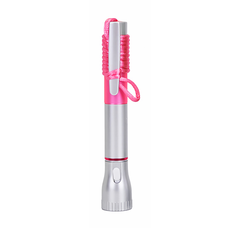 Light Up Ink Pen With Necklace