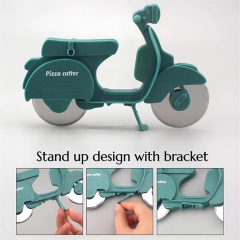 Motorcycle Design Pizza Cutter