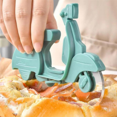 Motorcycle Design Pizza Cutter