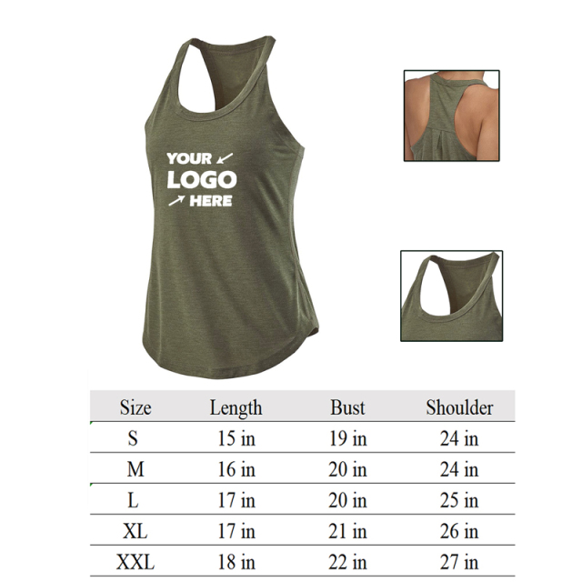 Relaxed Fit Racerback Tank
