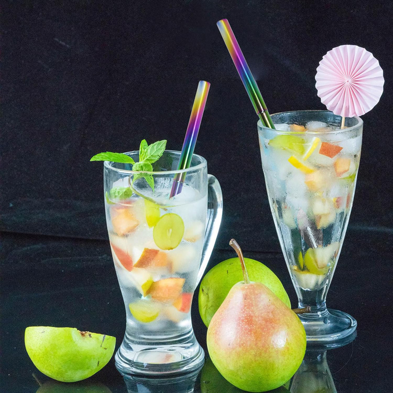 Stainless Steel Drinking Travel Telescopic Straw