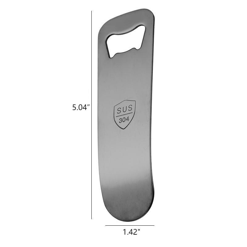 Stainless Steel Flat Bottle Opener