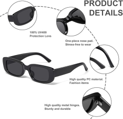 Sun Glasses UV Protection Cool Square Frame