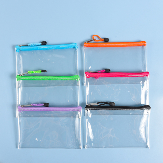 Transparent Small Zipper Pouch Organizing Bags
