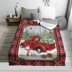 Truck Throw Blanket