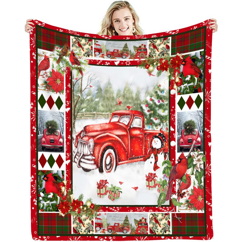 Truck Throw Blanket
