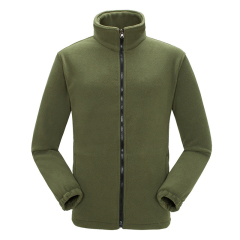 Warm Coat With Zipper Pockets