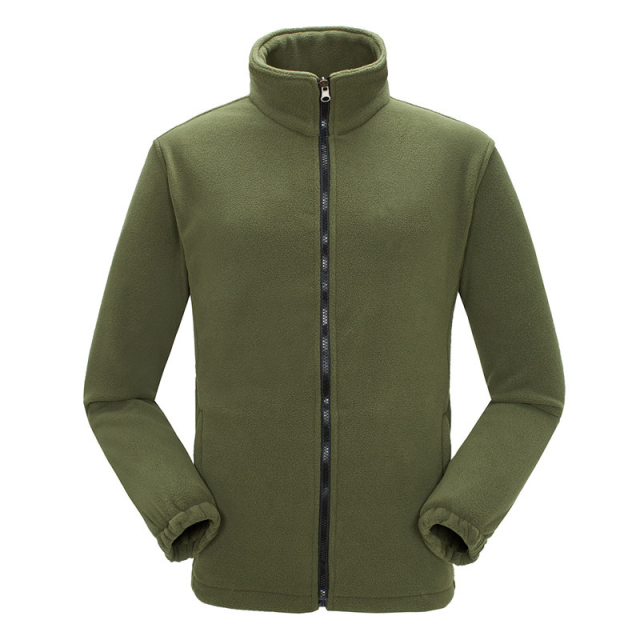 Warm Coat With Zipper Pockets