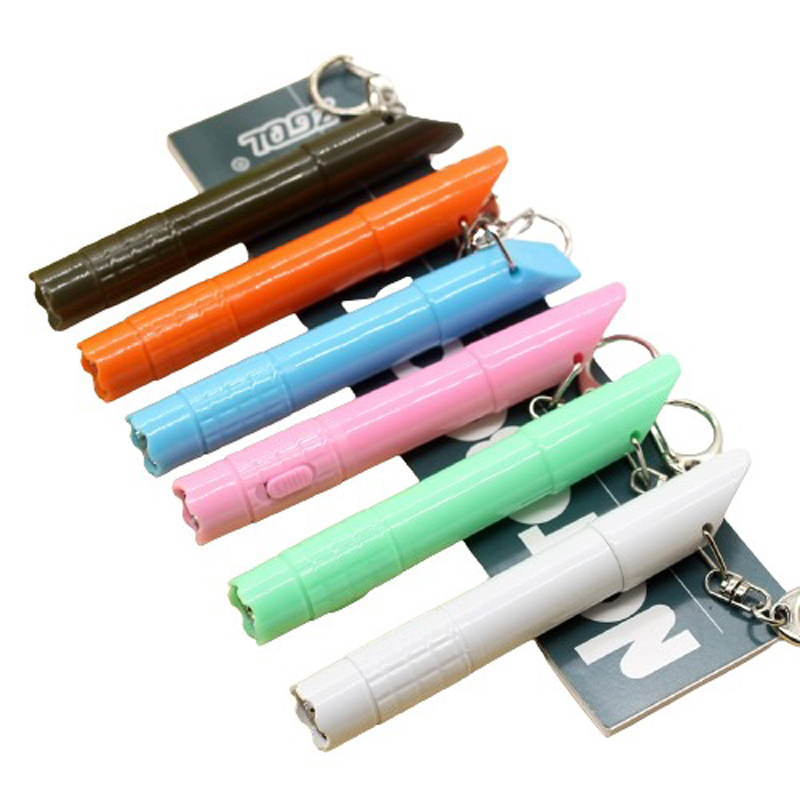 Wild Camping Whistle Lanyard With LED Light Pen