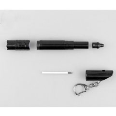 Wild Camping Whistle Lanyard With LED Light Pen