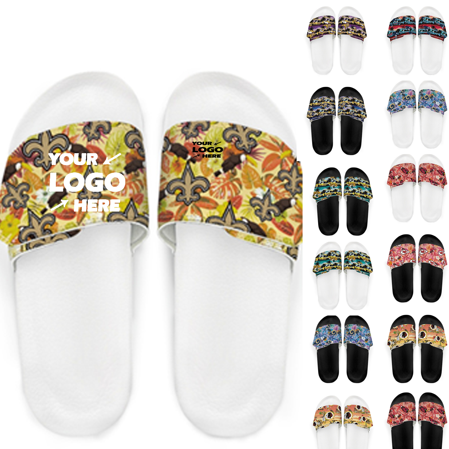 Adjustable Strap Slippers