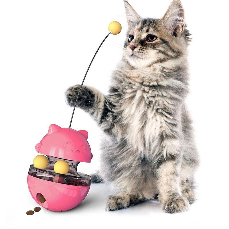 Cat Food Dispenser Treat Toys